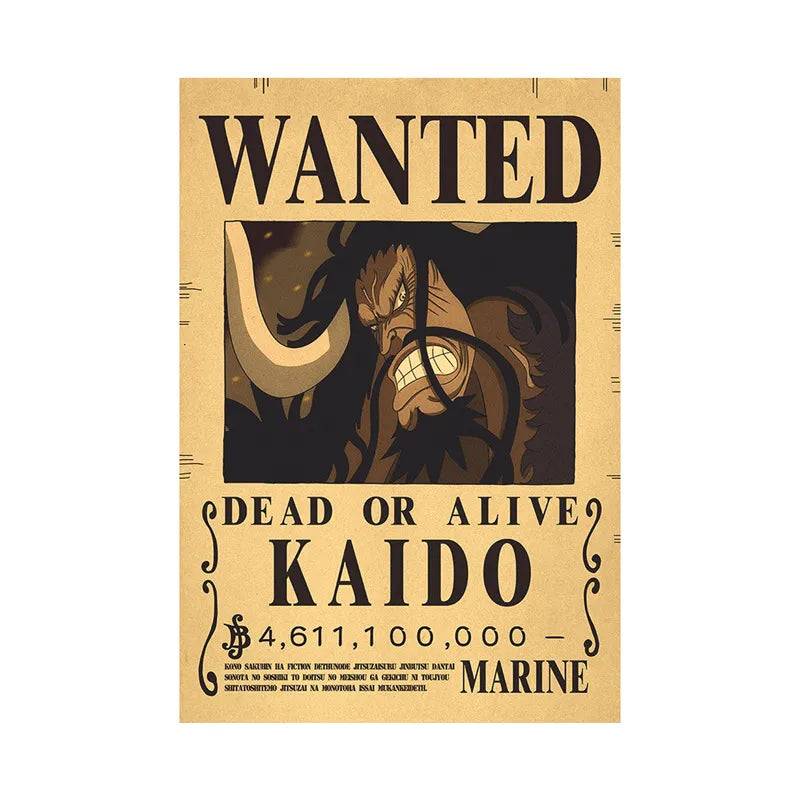 Cartaz de recompensa Monkey.D.Luffy Gear 5 e muitos outros!!!